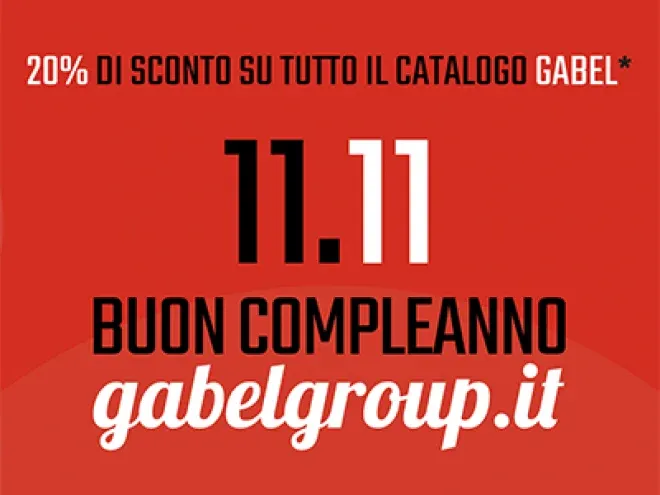 11.11: Buon compleanno gabelgroup.it!